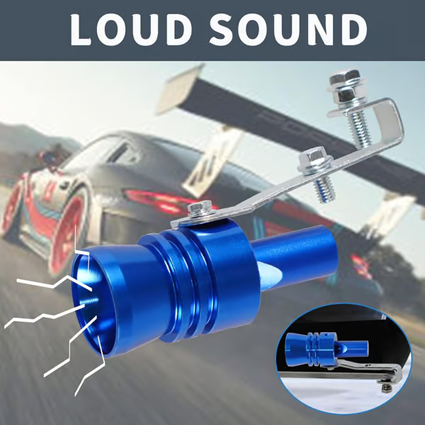 Car Modified Sound Wave Simulator Turbo Whistle Exhaust Pipe Generator