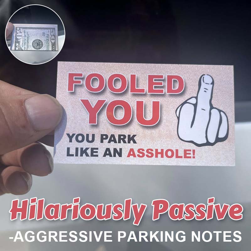 Hilariously Passive Aggressive Parking Notes