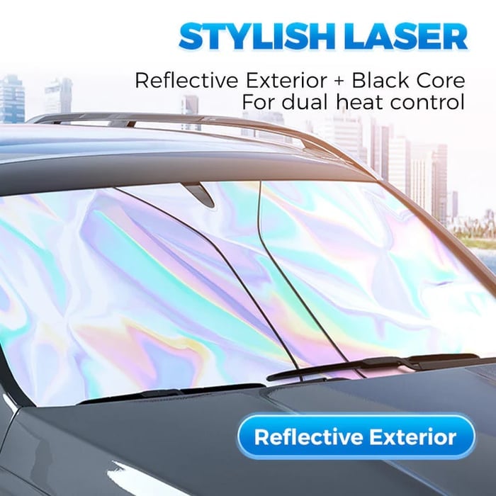 🌊2025 Summer Hot Sale-💥2025 Foldable Anti-UV Windshield Sunshade