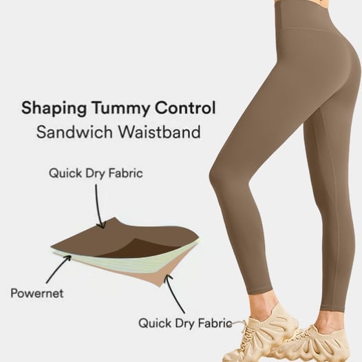 📢Nieuwe exclusieve flash-uitverkoop 49% KORTING🔥High Waisted Tummy Control Shaping Training Leggings