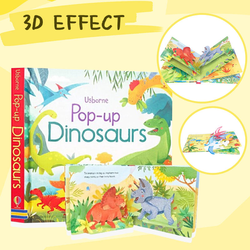 3D Interactive Pop-Up Book for Kids & Parents