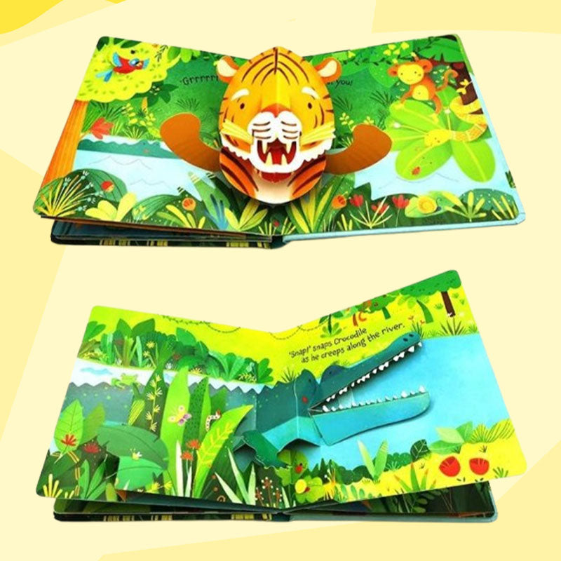 3D Interactive Pop-Up Book for Kids & Parents