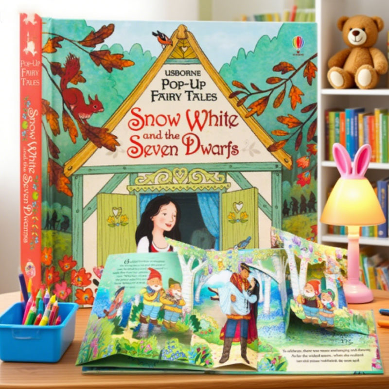 3D Interactive Pop-Up Book for Kids & Parents