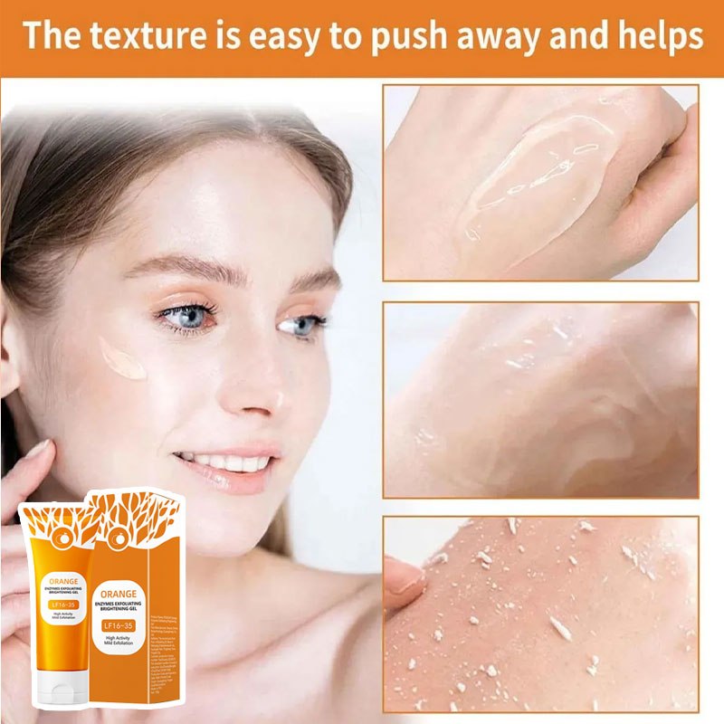 Floryxo™Orange Enzyme Exfoliating Gel — The Gentle Miracle Your Skin Has Been Crying Out For