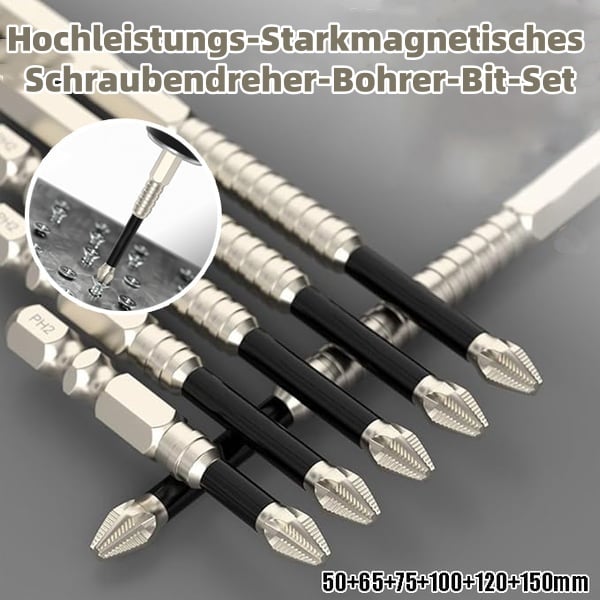 🔥Hoogmagnetische schroevendraaierboorset
