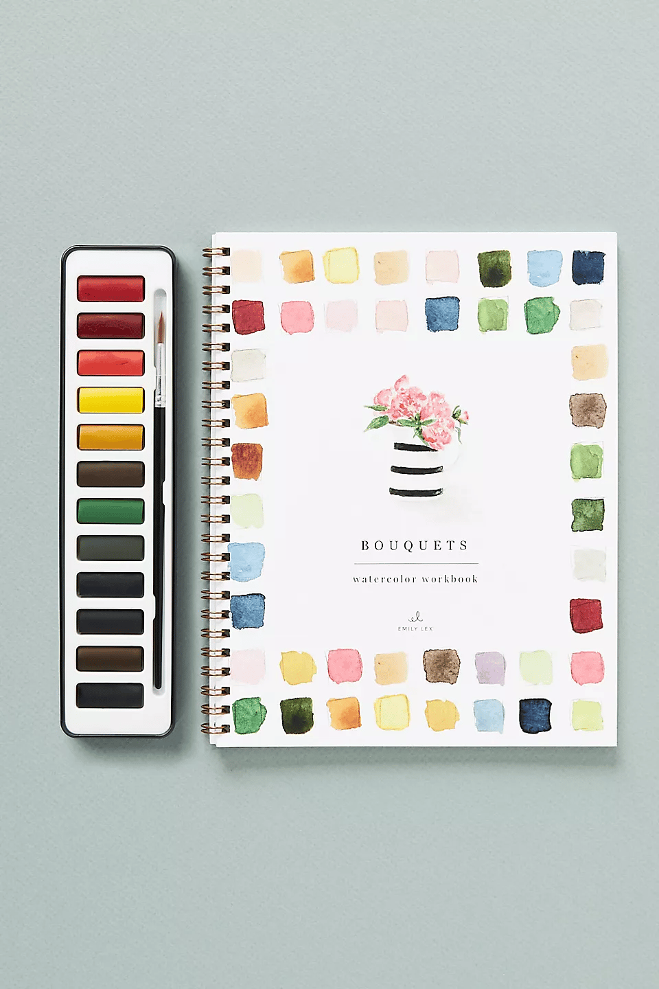 🔥LENTE MEGA UITVERKOOP🖼️Beginnersvriendelijk💕 Aquarel Werkboek