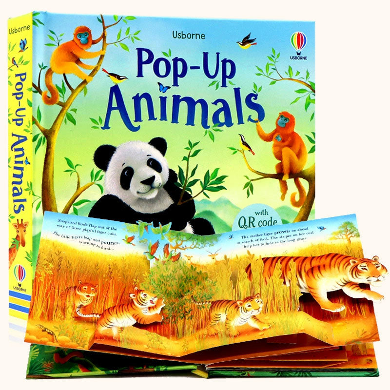 3D Interactive Pop-Up Book for Kids & Parents