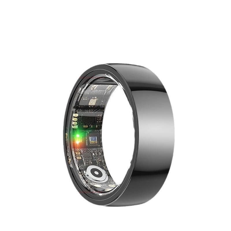 Smart Waterproof Bluetooth Ring for Men & Women – Gold, Fitness Tracker with Heart Rate, Blood Pressure, Sleep & Calorie Monitoring