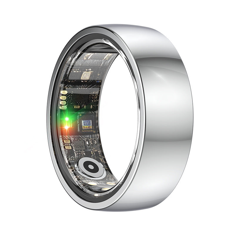Smart Waterproof Bluetooth Ring for Men & Women – Gold, Fitness Tracker with Heart Rate, Blood Pressure, Sleep & Calorie Monitoring