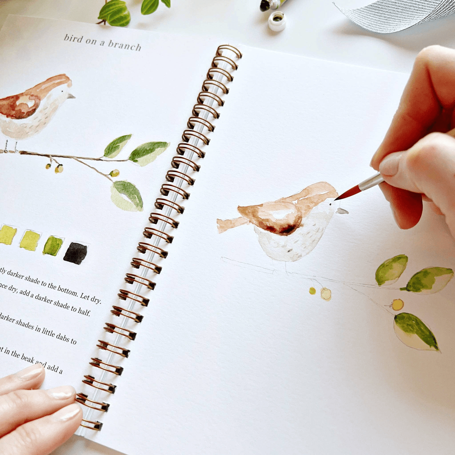 🔥LENTE MEGA UITVERKOOP🖼️Beginnersvriendelijk💕 Aquarel Werkboek