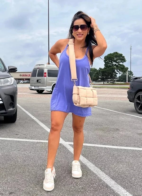 š„Mouwloze mini-jurk voor de zomer voor dames