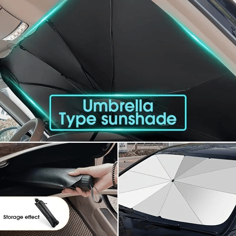 🌊2025 Summer Hot Sale-💥2025 Foldable Anti-UV Windshield Sunshade