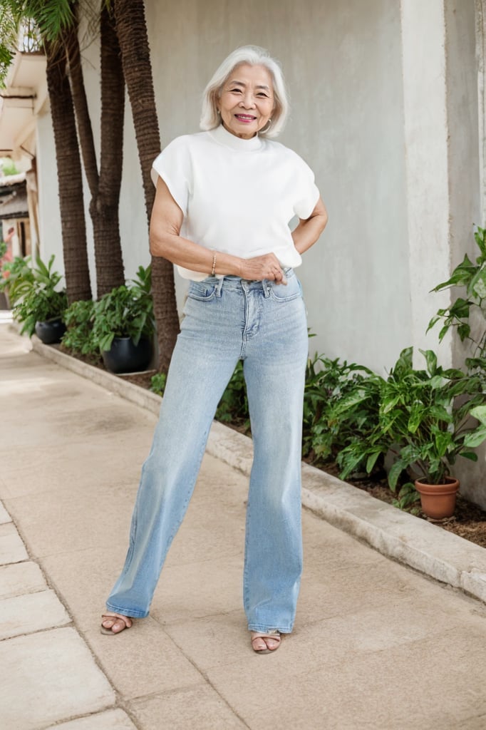 🏆LAST DAY SALE 49% OFF💥 Vintage Wash Plus-Size Jeans -Stretchy, Straight Leg & Butt-Lifting Fit