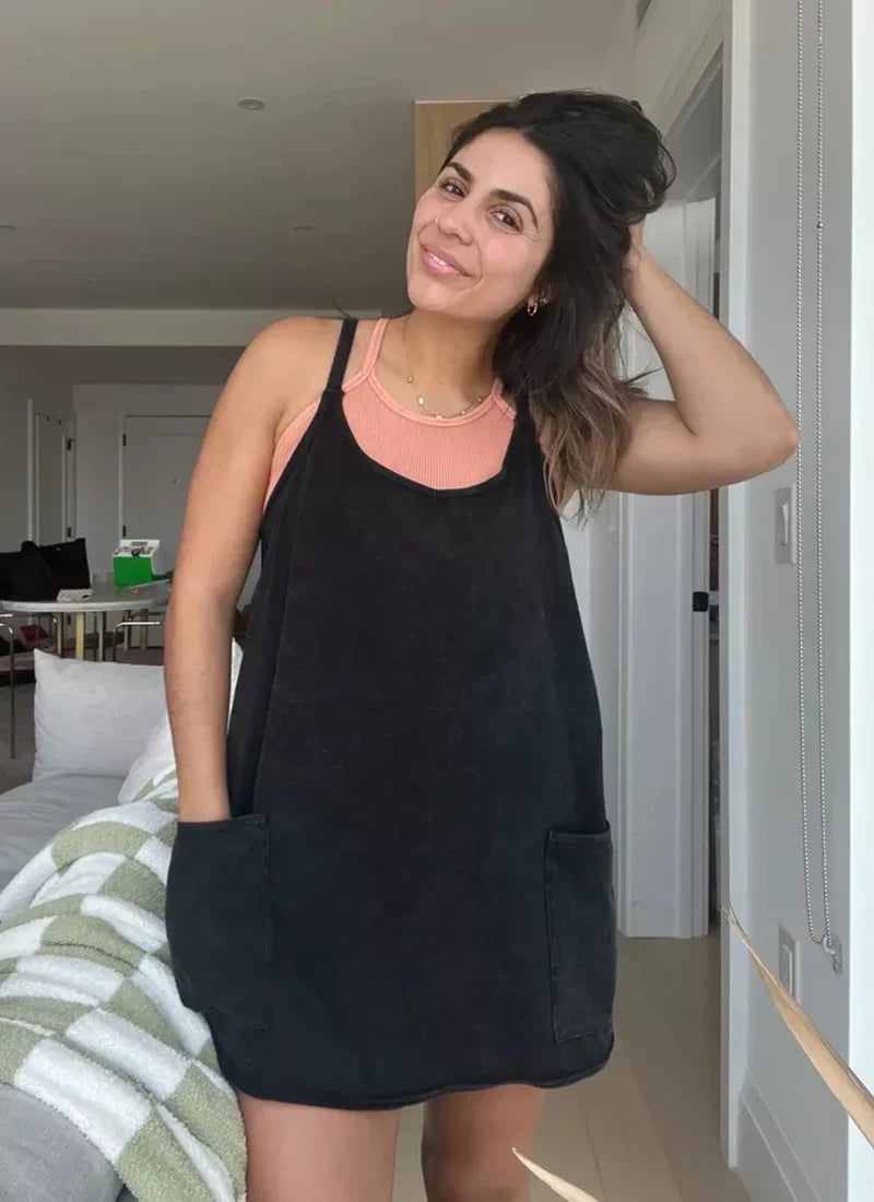 š„Mouwloze mini-jurk voor de zomer voor dames