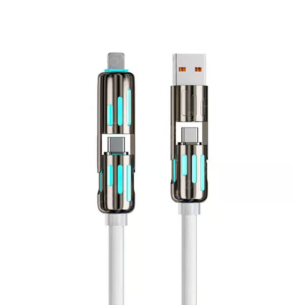 ⏰ 4-in-1 USB-oplaadkabel snel opladen MAX 240W