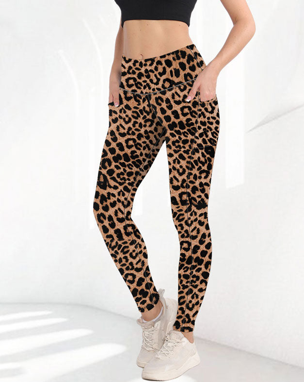 High Waisted Yoga Pants With Pockets