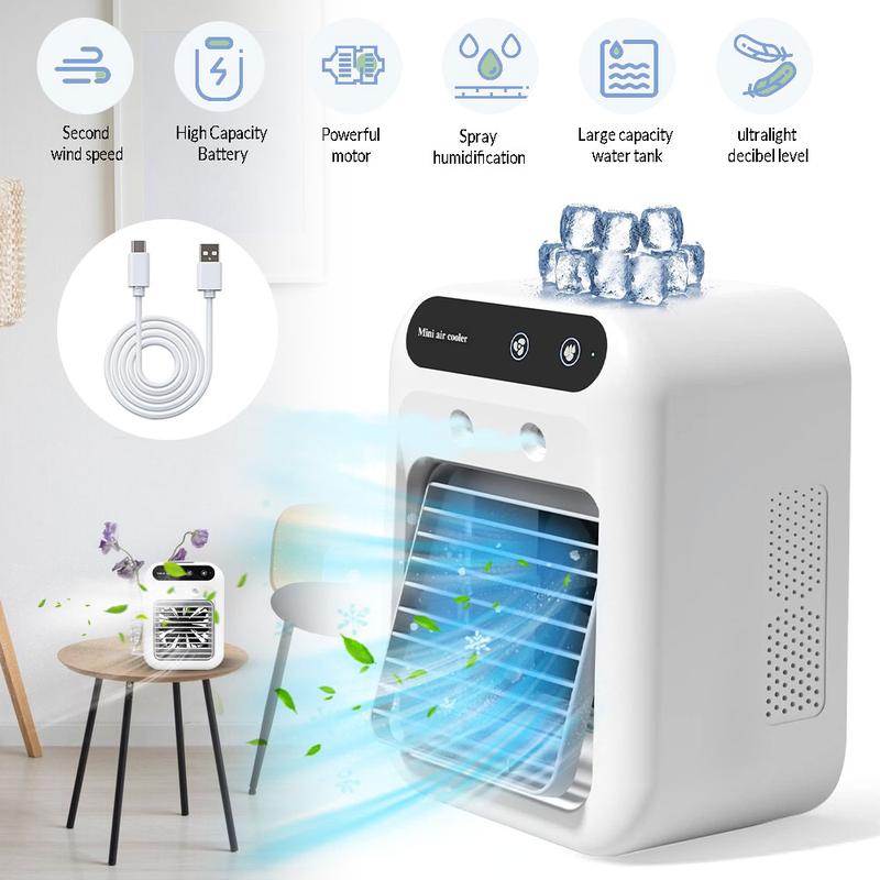 🧊Portable Ice-Cooled Air Conditioning Fan
