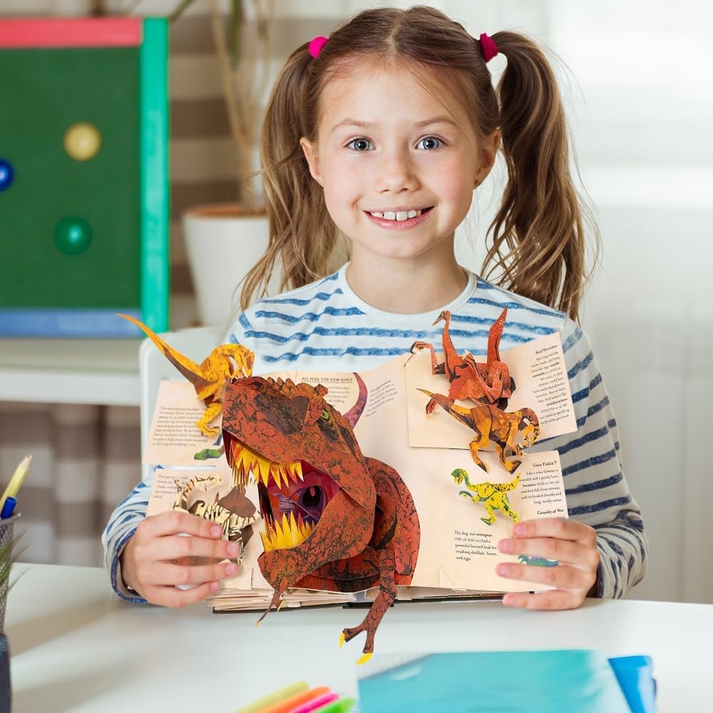 ⏰Historical Lowest Price: Save 49%-🦖3D Encyclopedia Prehistorica Dinosaurs📙HARDCOVER (🔥BUY 3 FREE SHIPPING)