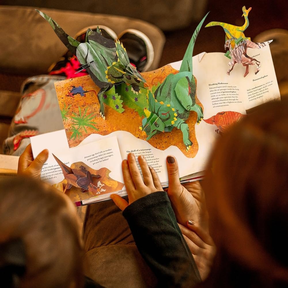 ⏰Historical Lowest Price: Save 49%-🦖3D Encyclopedia Prehistorica Dinosaurs📙HARDCOVER (🔥BUY 3 FREE SHIPPING)