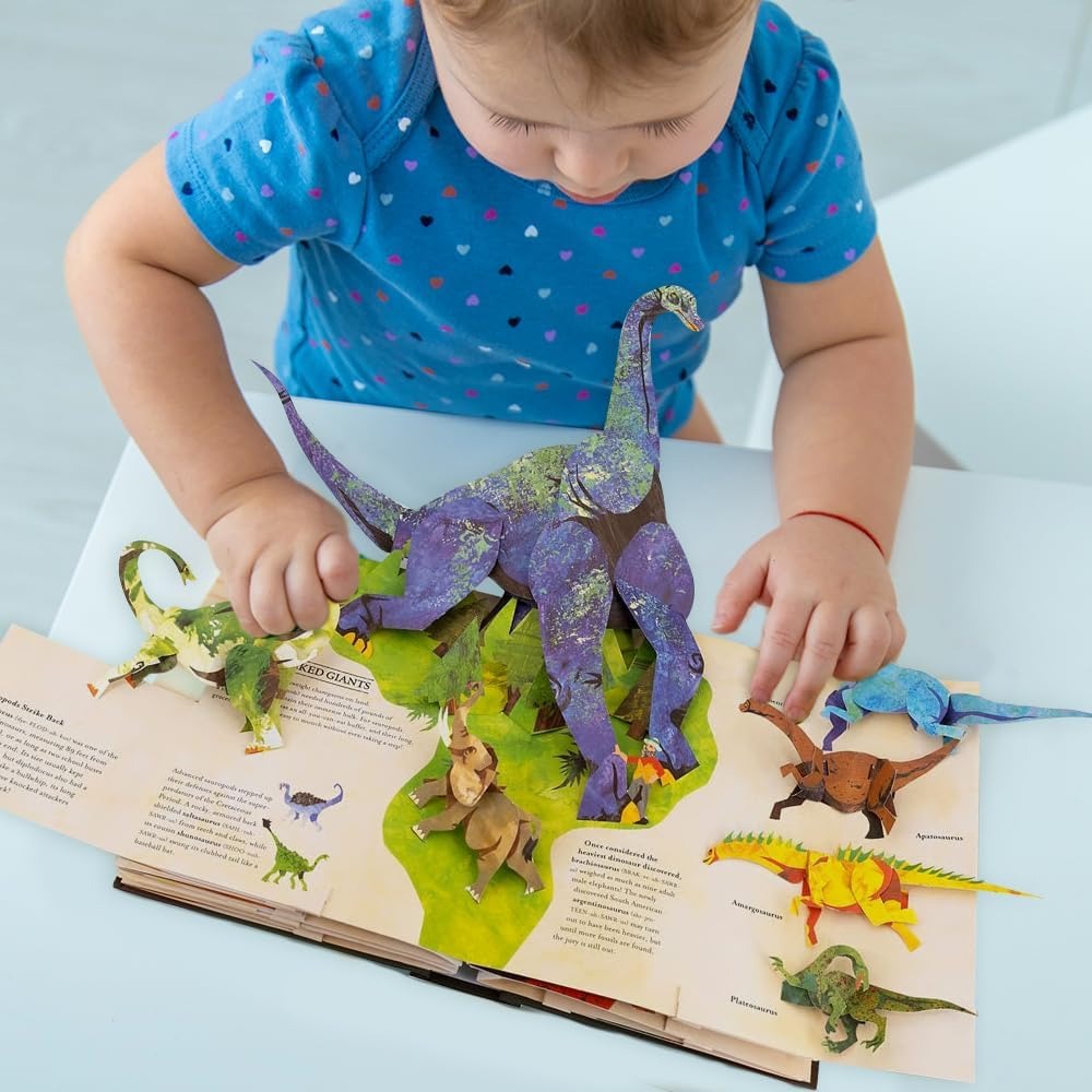 ⏰Historical Lowest Price: Save 49%-🦖3D Encyclopedia Prehistorica Dinosaurs📙HARDCOVER (🔥BUY 3 FREE SHIPPING)