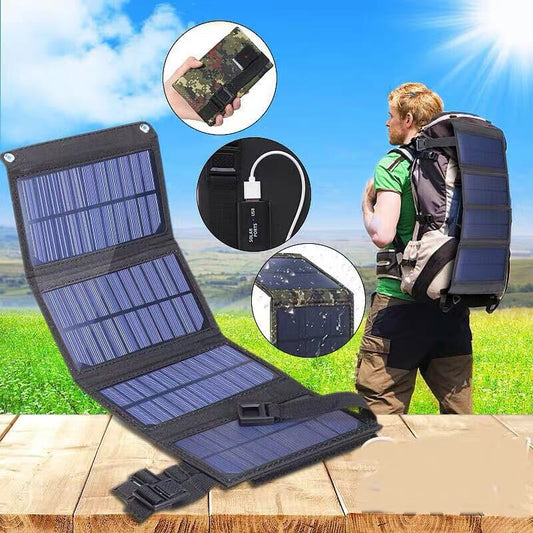🔥🔥2024 Hot Sale 48% OFF-20W Solar panel Portable Solar Charger💥Buy 2 Free Shipping