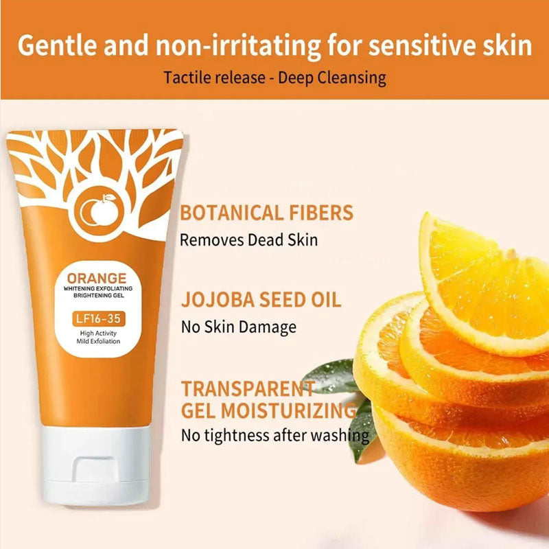Floryxo™Orange Enzyme Exfoliating Gel — The Gentle Miracle Your Skin Has Been Crying Out For