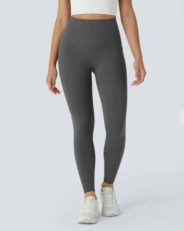 High Waisted Yoga Pants With Pockets