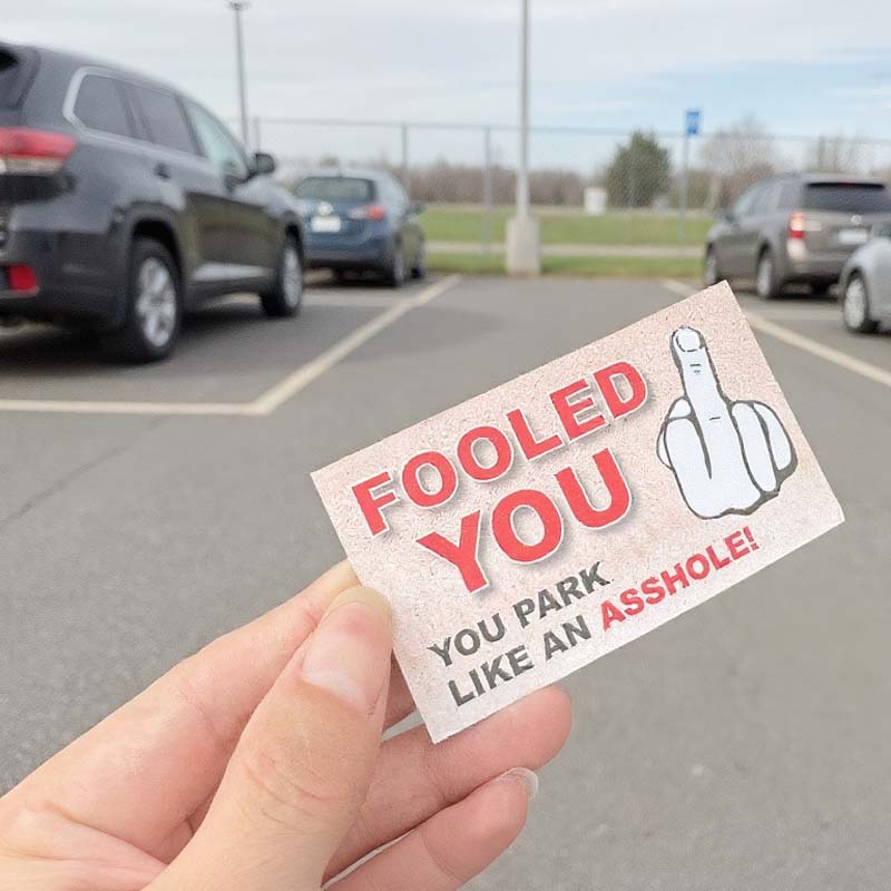 Hilariously Passive Aggressive Parking Notes