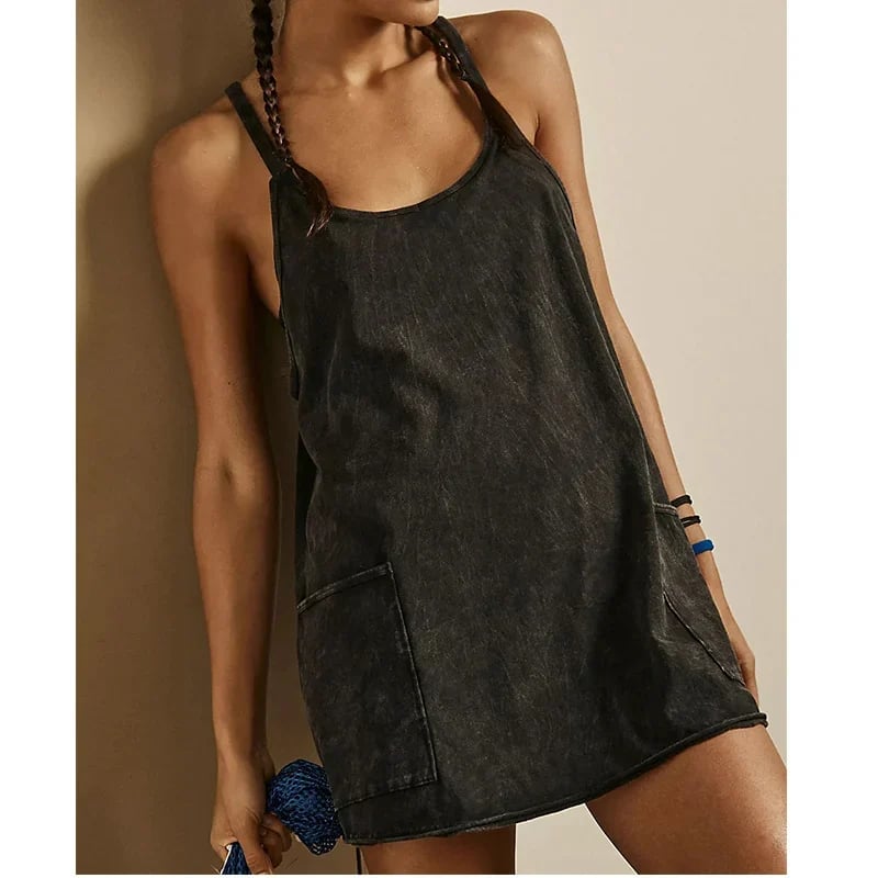 🔥Mouwloze mini-jurk voor de zomer voor dames