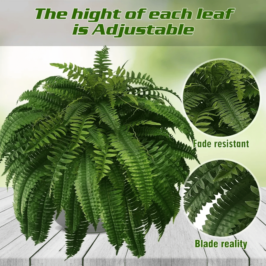 UV Resistant Lifelike Artificial Boston Fern🎁Buy 4 Free Shipping