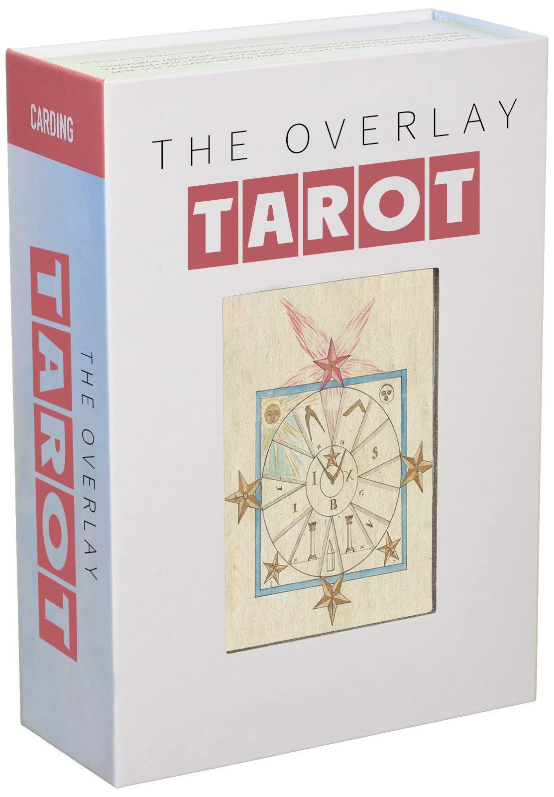 🔥Last Day 49% OFF -🔮🧙‍♀️🃏The OVERLAY Tarot  (2nd Edition, Deck and Guidebook Box Set)