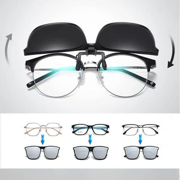 😎🔥 Superdeal! 39% Off! – Brand New Polarized Flip‑Up Clip-On😍