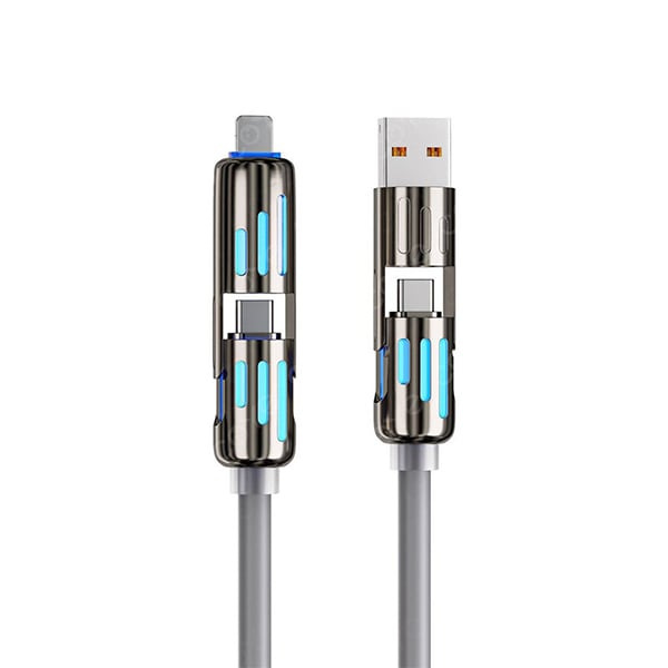 ⏰ 4-in-1 USB-oplaadkabel snel opladen MAX 240W