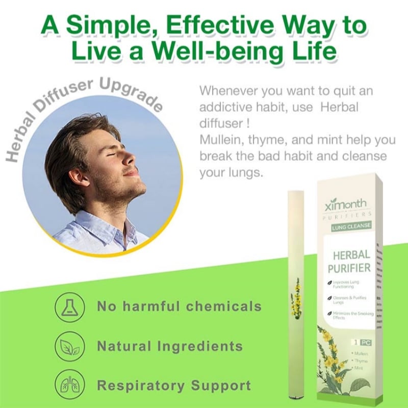 Herbal Diffuser Upgraded with Extracts of Mullein