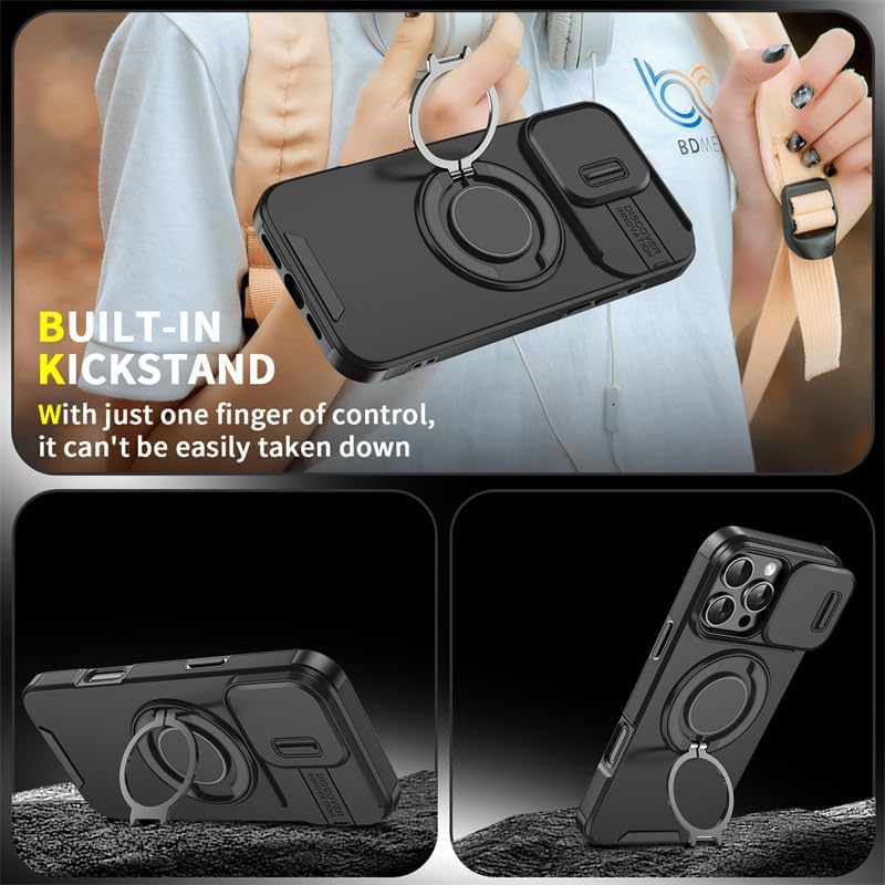 🍎New Linkke compatible with Apple 17 Pro Max mobile phone case window holder📱