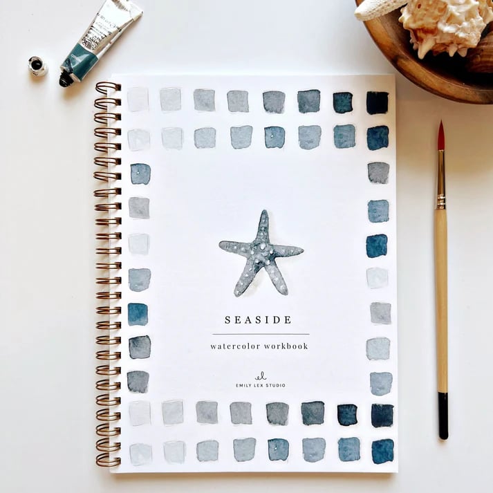 🔥LENTE MEGA UITVERKOOP🖼️Beginnersvriendelijk💕 Aquarel Werkboek
