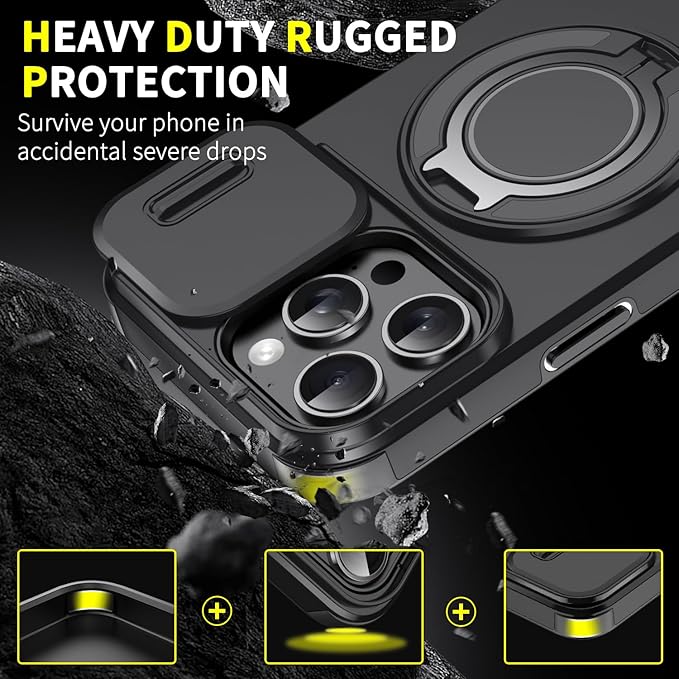 🍎New Linkke compatible with Apple 17 Pro Max mobile phone case window holder📱