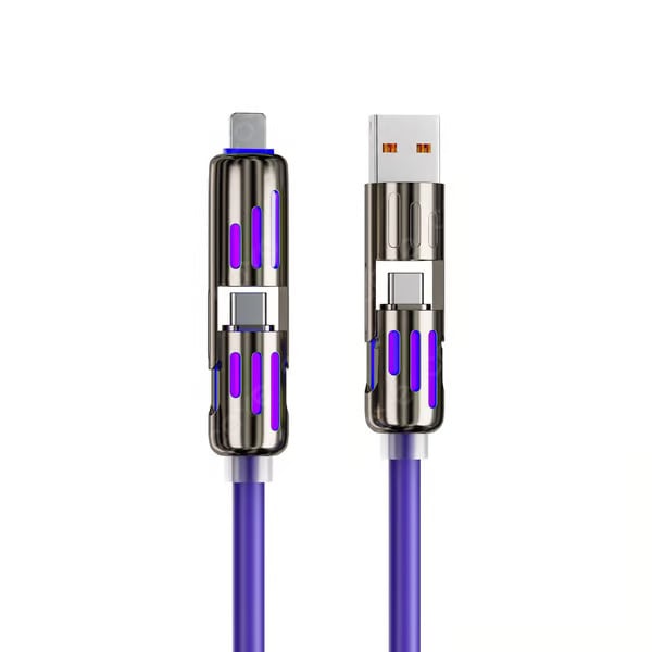 ⏰ 4-in-1 USB-oplaadkabel snel opladen MAX 240W