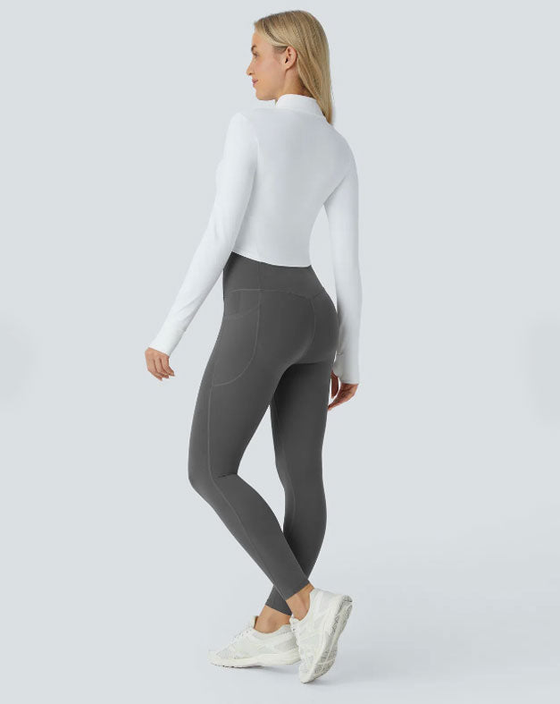 High Waisted Yoga Pants With Pockets