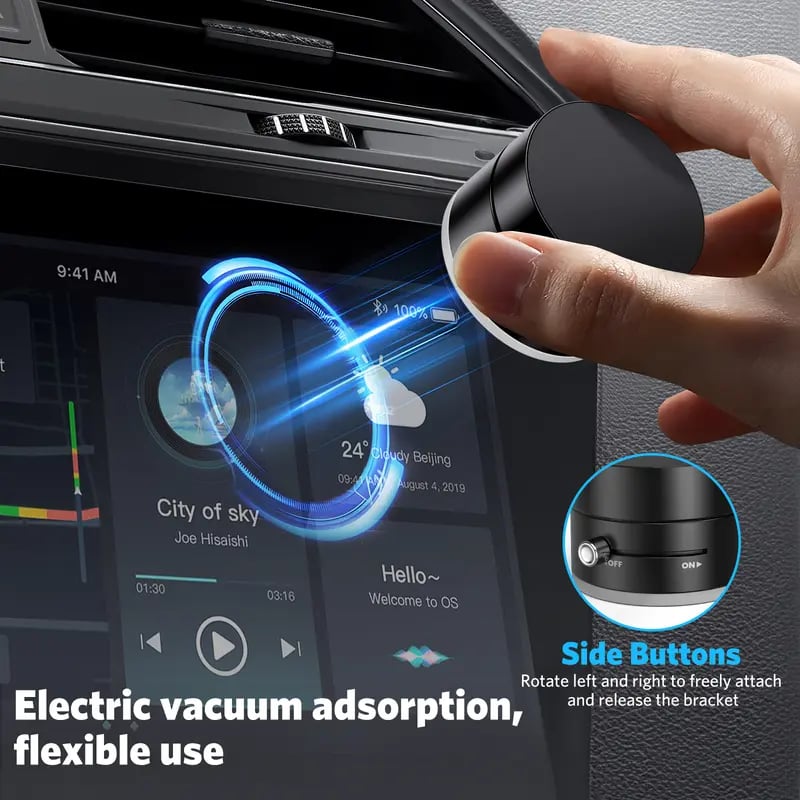 🔥 Vacuüm magnetische telefoonhouder