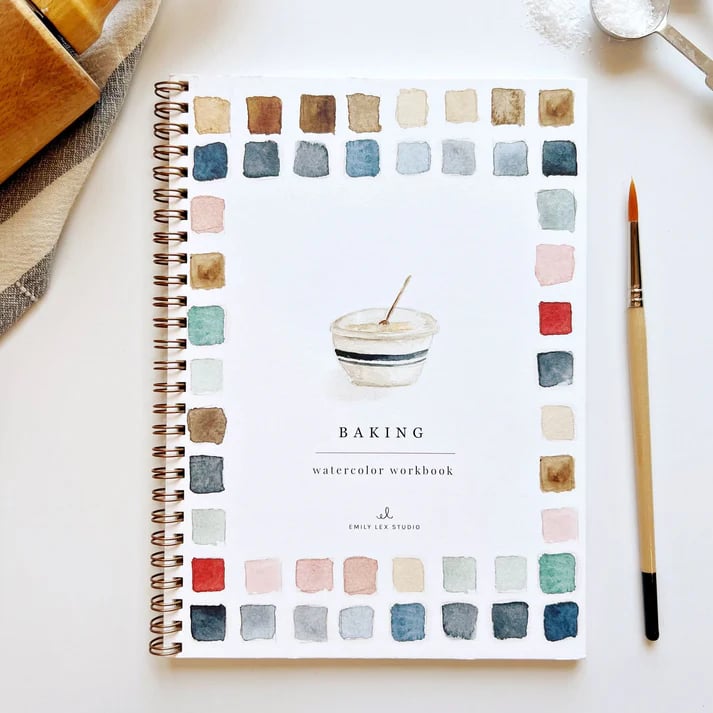 🔥LENTE MEGA UITVERKOOP🖼️Beginnersvriendelijk💕 Aquarel Werkboek