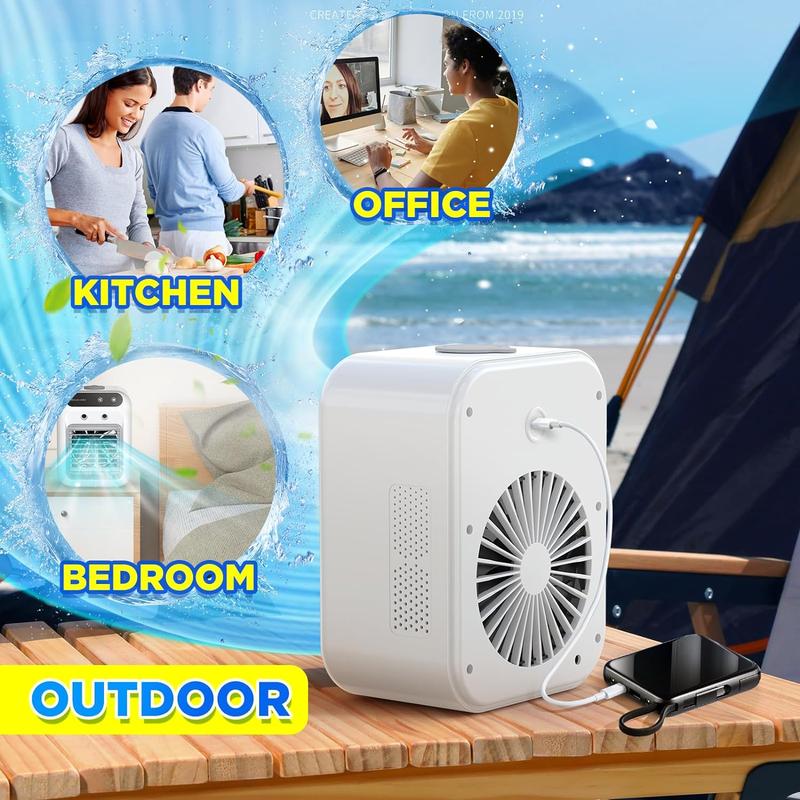 🧊Portable Ice-Cooled Air Conditioning Fan