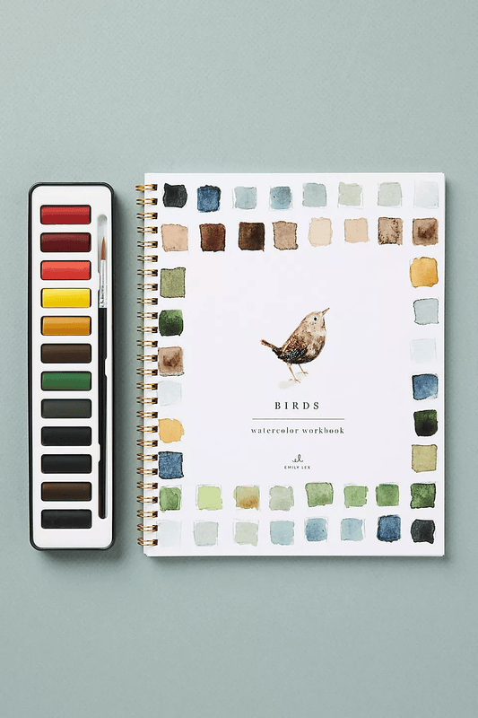 🔥LENTE MEGA UITVERKOOP🖼️Beginnersvriendelijk💕 Aquarel Werkboek