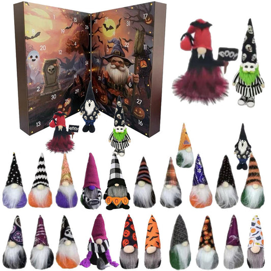 Halloween Gnome Countdown Calendar 2025 – Product Details  Overview 🎃🧙‍♂️