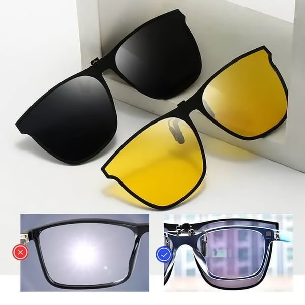 😎🔥 Superdeal! 39% Off! – Brand New Polarized Flip‑Up Clip-On😍