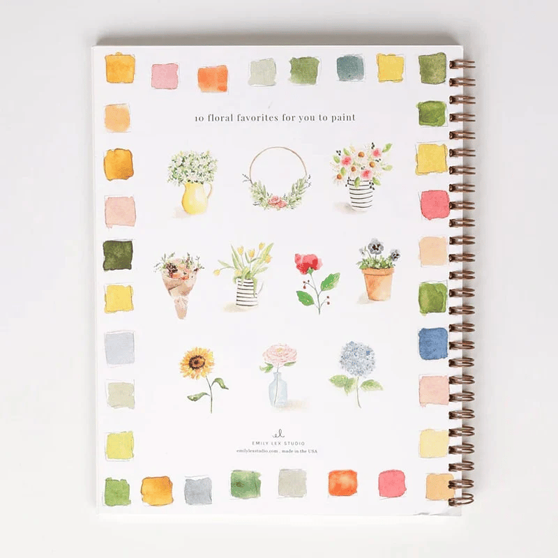 🔥LENTE MEGA UITVERKOOP🖼️Beginnersvriendelijk💕 Aquarel Werkboek