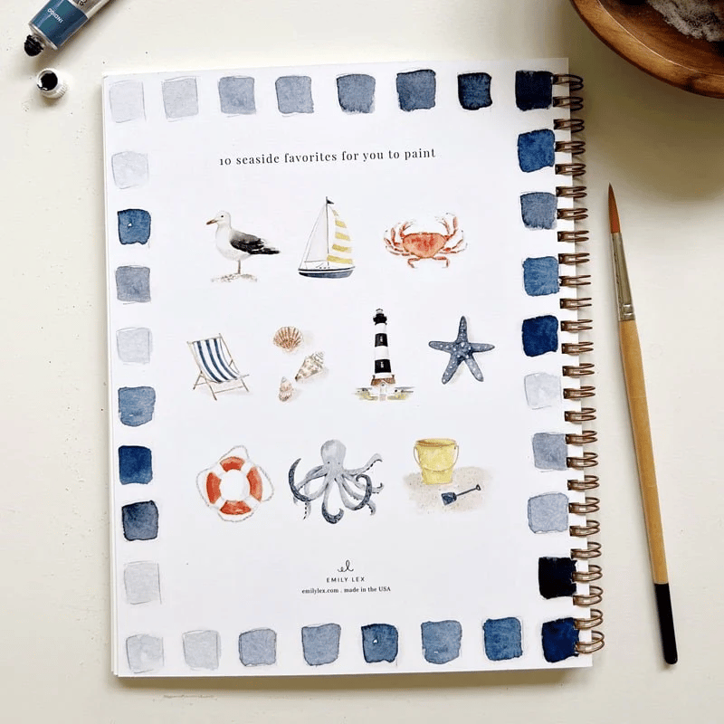 🔥LENTE MEGA UITVERKOOP🖼️Beginnersvriendelijk💕 Aquarel Werkboek