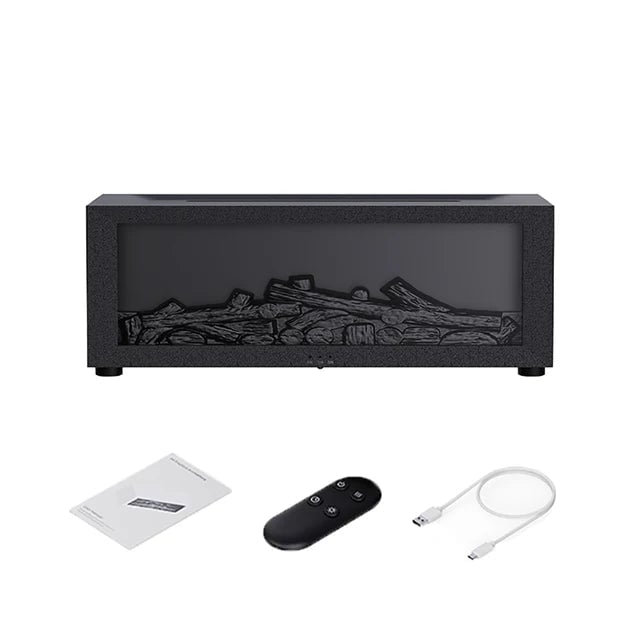 🎅Christmas Sales 49% OFF🔥Flame Fireplace Diffuser for Essential Oils