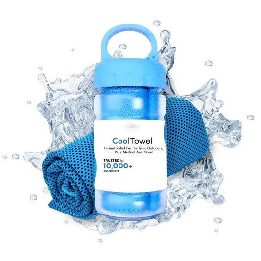 🔥Last Day 49% OFF🔥CoolTowel Bottle - Cold Sweat Towel You Can Use Anywhere, Anytime! Reusable Soft Absorbent Cooling Portable