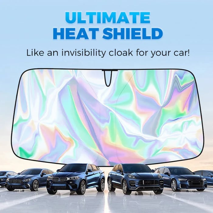 🌊2025 Summer Hot Sale-💥2025 Foldable Anti-UV Windshield Sunshade